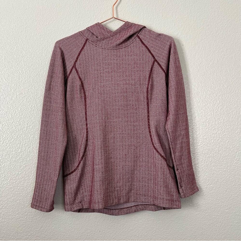 Patagonia Active Herringbone Hoody red long sleeve hooded top 54360